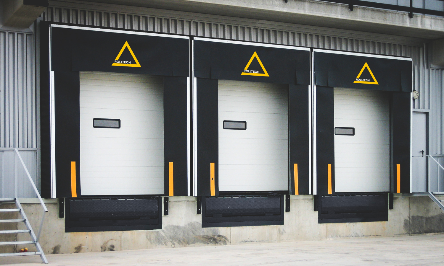 Уравнительные платформы докшелтеры и секционные ворота в Алматы